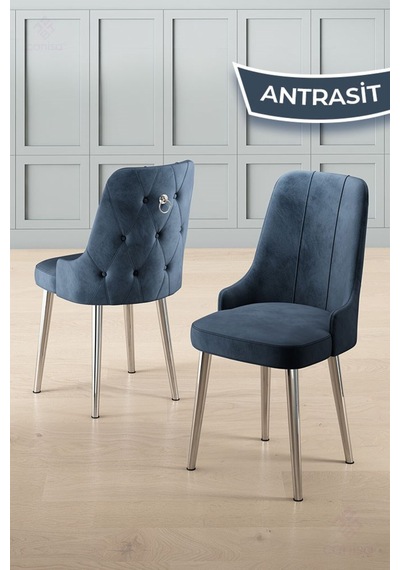 Canisa Nis Serisi 89x150 Açılabilir Lak Panel Rampla Gri Krom Ayak Masa Takımı Ve 6 Antrasit Sandalye Masa Rampla Gri Sandalye Antrasit Krom Ayak Canisa Nis Serisi 89x150 Açılabilir Lak Panel Rampla Gri Krom Ayak Masa Takımı Ve 6 Antrasit Sandalye Masa Rampla Gri Sandalye Antrasit Krom Ayak