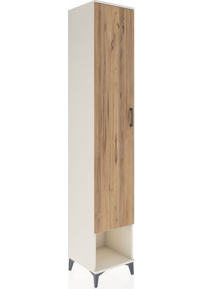 Hyperion Dolap 6 Raflı Tek Kapaklı 44x44x243 Aytaşı-çam Aytaşı