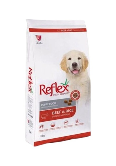 Biftek Etli Ve Pirinçli Yavru Köpek Maması 3 Kg