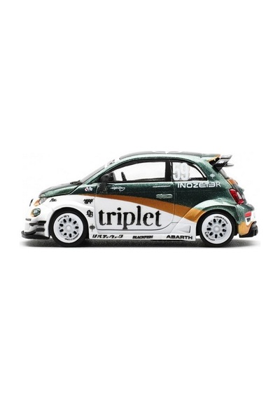 Mini Gt 1/64 Abarth 595 Lb-works Ty Edition Diecast Koleksiyon Model Araba 5,7 Cm