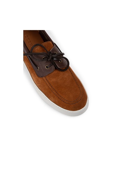 Deery Hakiki Süet Taba Rengi Günlük Marin Erkek Ayakkabı - 01952mtbac01 Taba
