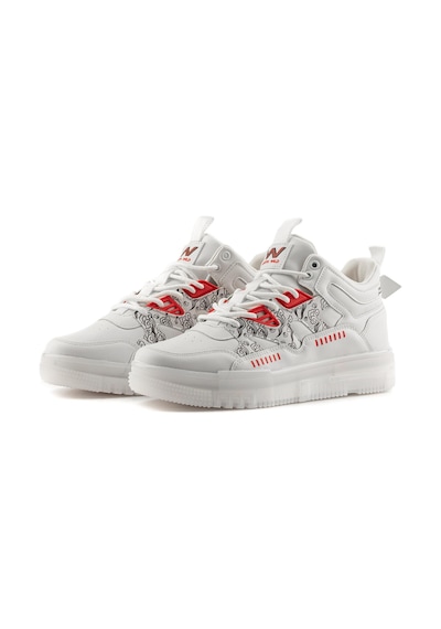 Almost Unisex Sneakers - Beyaz Kırmızı 001