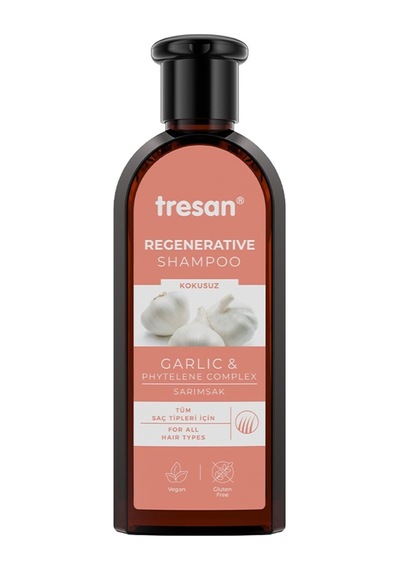 Tresan Sarımsak Onarıcı Bakım Şampuanı 300 Ml 3 Adet