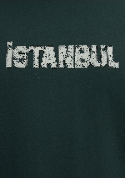 Mavi - İstanbul Baskılı Yeşil Tişört 0613593-85173