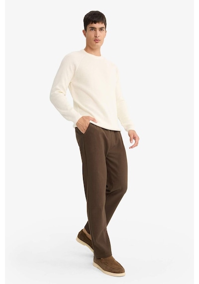 Defacto Regular Fit Beli Bağcıklı Eşofman Altı F0309ax25aubn595 Kahve-bn595