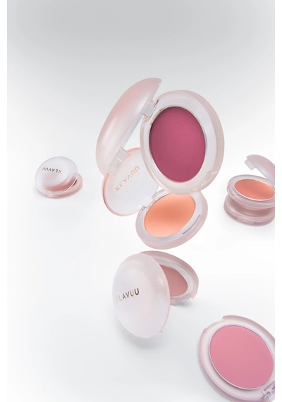 Klavuu Urban Pearlsation Natural Powder Blusher 6 Twilight Plum - İnci Tozu İçeren Allık