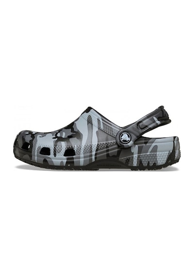 Crocs Classic Camouflage Çocuk Terlik Siyah
