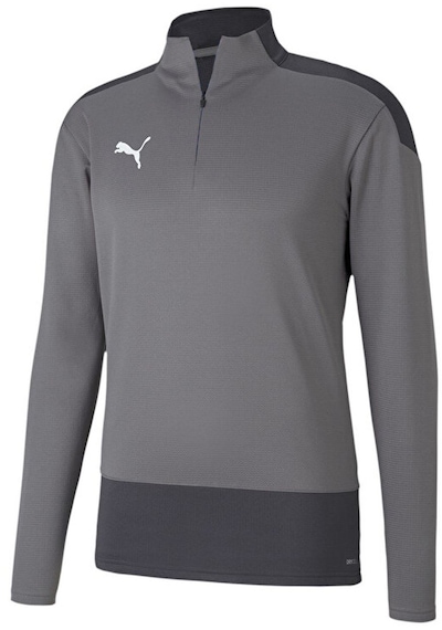 Puma Teamgoal 23 Training 1 4 Zip Top Erkek Futbol Antrenman Sweatshirts 65647613 Gri