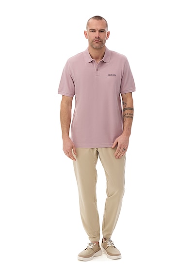 Columbia Cascade Range Solid Polo Iı Erkek Mor Outdoor Polo Yaka T-shirt Cs0214-556