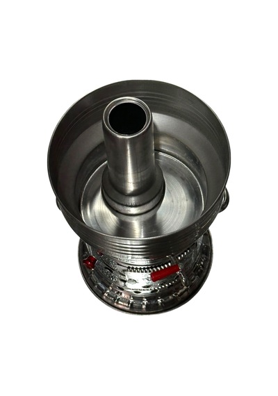 Odunlu Tek Musluklu Çelik Semaver 7 Lt -106