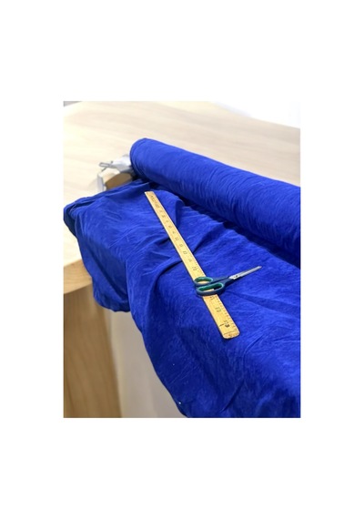 Süet Soft, Çift Taraflı Süet, Kumaş 100x150 Cm Metrelik Dekoratif Kumaş Lacivert Lacivert