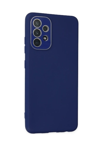 Trendexa Samsung Galaxy A33 5g Kılıf Lansman Glass Kapak - Sky Blue Mac