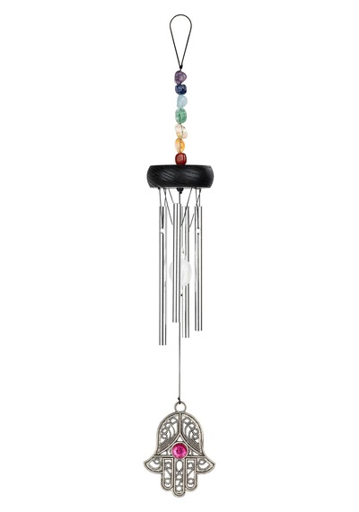 Meinl Sonic Energy Mini Chakra Chime 12"/30 Cm Hamsa Silver
