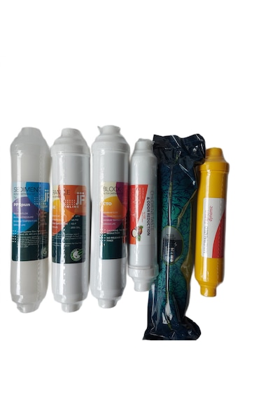 Inline 6 Aşamalı (Mineral) Filtre Seti