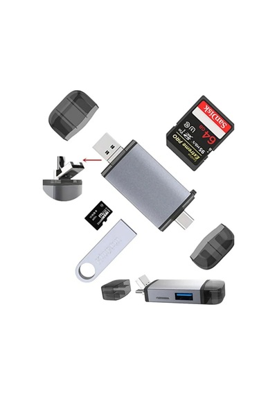 Zr428 T993a Type-c 3 İn 1 Card Reader