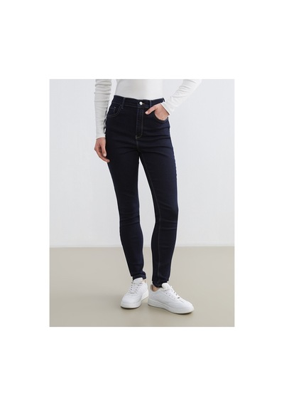 LC Waikiki Alıta Cıty Farkıyla Lcw Modest İndigo Denim Düz Süper Skinny & Ekstra Dar Yüksek Bel En Dar Paça Kad İndigo - 925403492 İndigo LC Waikiki Alıta Cıty Farkıyla Lcw Modest İndigo Denim Düz Süper Skinny & Ekstra Dar Yüksek Bel En Dar Paça Kad İndigo - 925403492 İndigo