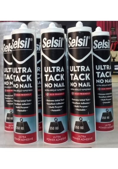 Selsil Korniş Yapıştırıcı Ultra Tack No Nail Ultra Güçlü Yapıştırıcı 290 Ml 290 ML