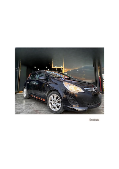 Opel Corsa Makyajlı Ön Ek Plastik Boyasız