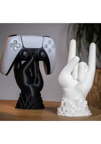 El Şeklinde Ps5 Joystick Standı Playstation 5 Kol Tutucu Dualsense Standı2