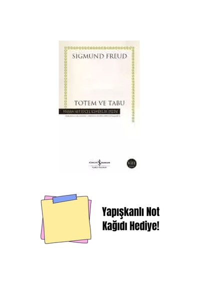 Totem Ve Tabu + Yapışkanlı Not Kağıdı