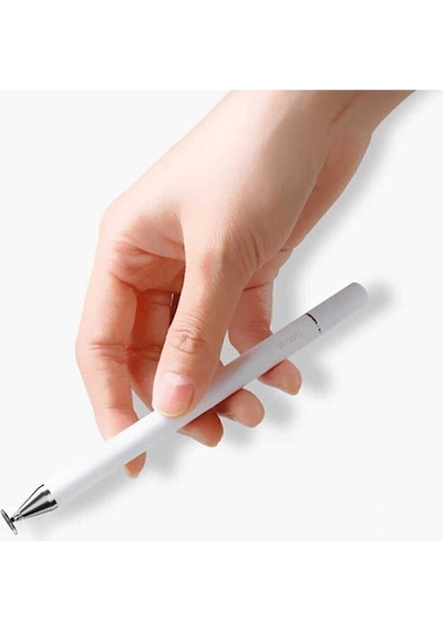 Dokunmatik Teknik Çizim Kalemi Tüm Telefon Tabletlerle Uyumlu 2'si 1 Arada Dokunmatik Stylus Kalem