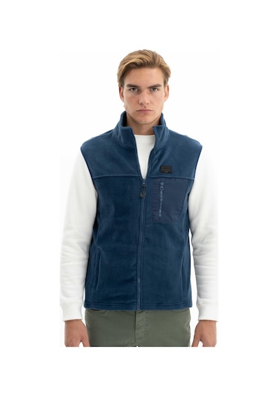 AR-MA Arma Erkek Kışlık Fermuar Cepli Tam Fermuar Kısa Kollu Regular Fit Yelek 001