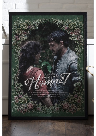 Hamnet Siyah Ahşap Çerçeveli Poster, Hamlet Film Duvar Tablosu