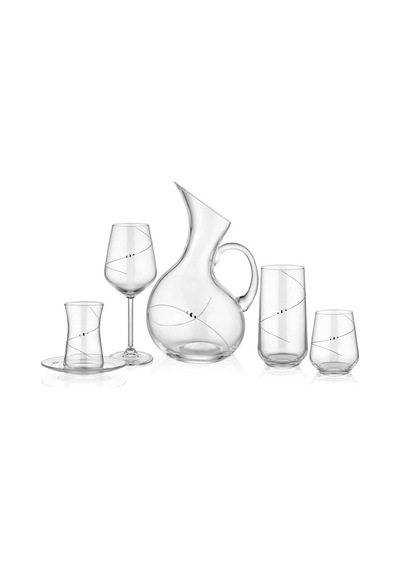Decostyle Cam Bardak Seti Elegance 61 Parça 12 Kişilik Diğer