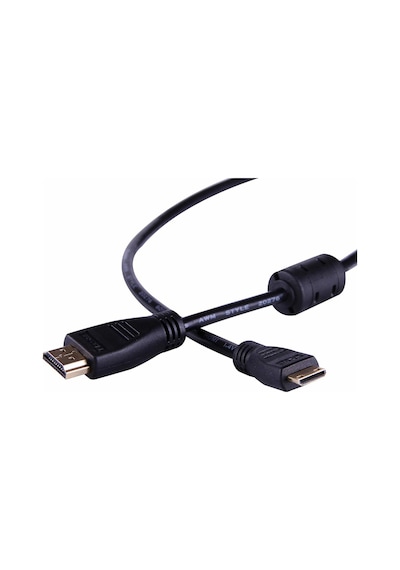 Flaxes Fmh-03 Mini Hdmi To Hdmi 3Mt 1 4Vr Altın Uç %100 Bakır