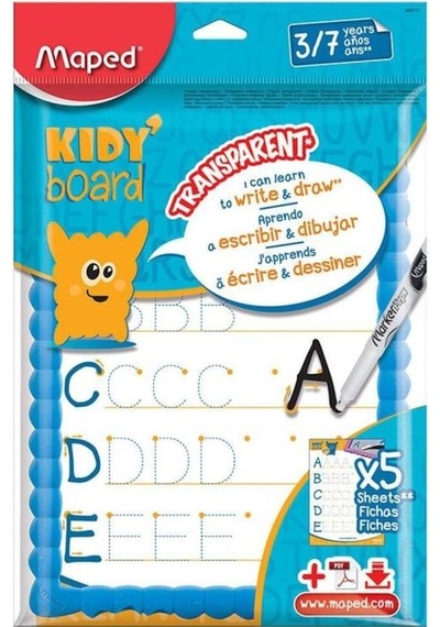 Maped Yazı Tahtası Kıddy Board Çoçuk Esnek Ve Transparan Kit (505562737)