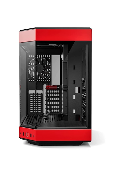 Hyte Y60 Siyah-kırmızı Temperli Cam Usb 3.2 E-atx Premium Mid Tower Gaming Kasa Cs-hyte-y60-br