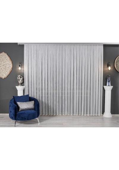 Evdepo Home Kullanıma Hazır Tül Perde (540824515)