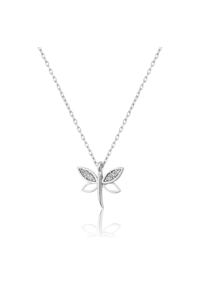 925 Ayar Gümüş Papatya Silver Minimal Şık Yusufçuk Kolye.rose.gold.rodaj Renk Seçeneğiyle