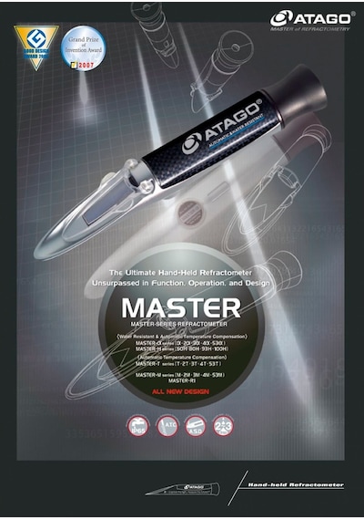 Atago Master-20M - Refraktometre – 0 … 20 Brix Ölçer