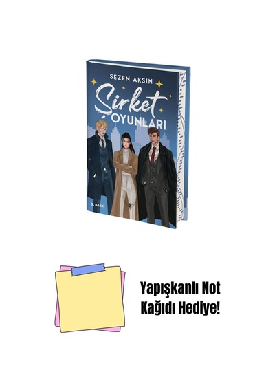 Şirket Oyunları Ciltli + Yapışkanlı Not Kağıdı