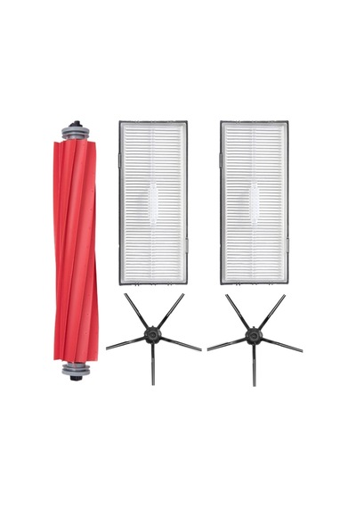 Mija Roborock Q7 Max + Plus Siyah Uyumlu Filtre Seti - Basicset