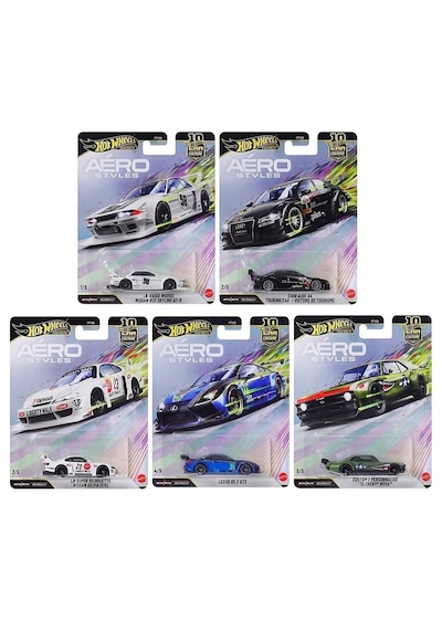 Hot Wheels 2026 Car Culture Aero Styles 5li Set 1/64