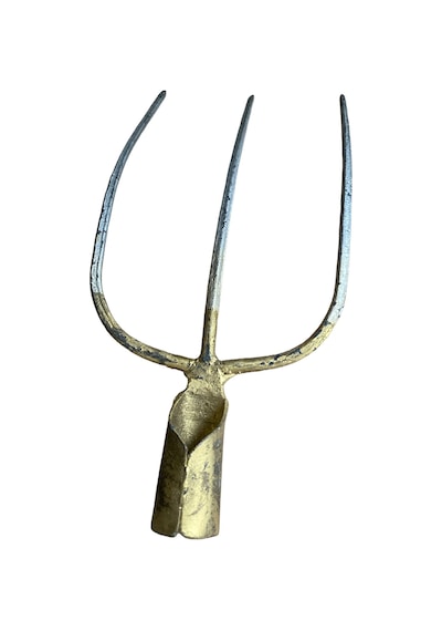 Profesyonel 3 Dişli Çelik Dirgen 42 Cm Dayanıklı Ve Ergonomik Tasarım