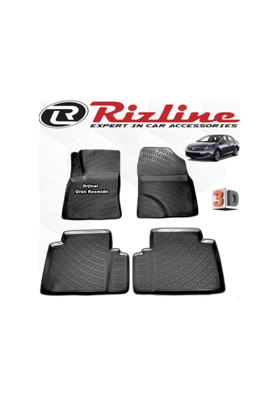 Rizline Toyota Uyumlu Avensis Sedan 3D Paspas Havuzlu 2009-2016 Arası