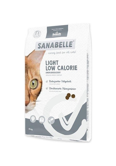 Sanabelle Light Düşük Kalorili Fazla Kilolu Kediler İçin Kuru Kedi Maması 8 Kg