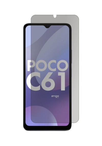 Xiaomi Poco C61 İle Uyumlu Hayalet Ekran Koruyucu Şeffaf