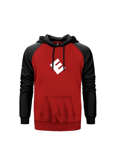 Mr. Robot E Gri Renk Reglan Kol Sweatshirt