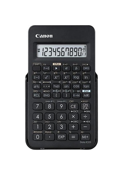 Canon F-605g Siyah 12 Hane Bilimsel Hesap Makinesi Siyah