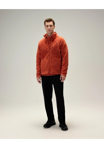 Ellesse 6wm1024-br Erkek Fermuarlı Polar Ceket Kiremit