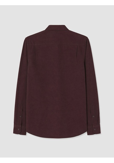 Lcwaıkıkı Classic Mürdüm Regular Fit Oxford Erkek Gömlek