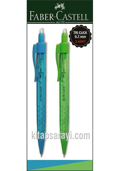 Faber Castell Trı Clıck 0.7 Mm 2 Adet Kalem