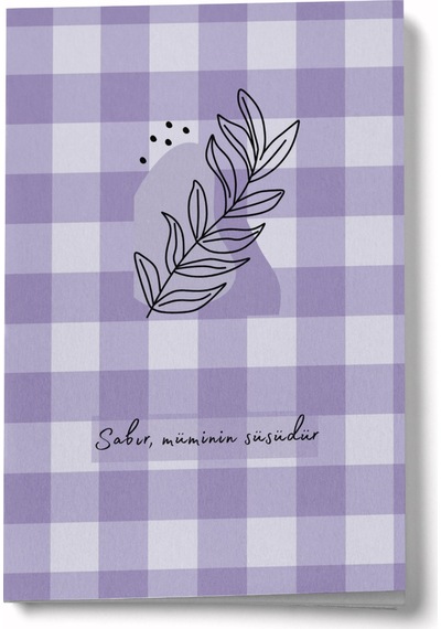 Sabır Mümin'in Süsüdür Mini Defter Çok Renkli