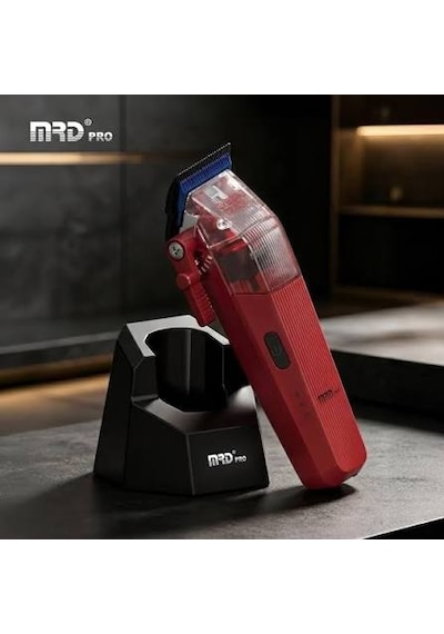 Mrd Hc-666 Cyborg Track Profosyonel Saç Kesme Maknesi - Kırmızı 1 Saat