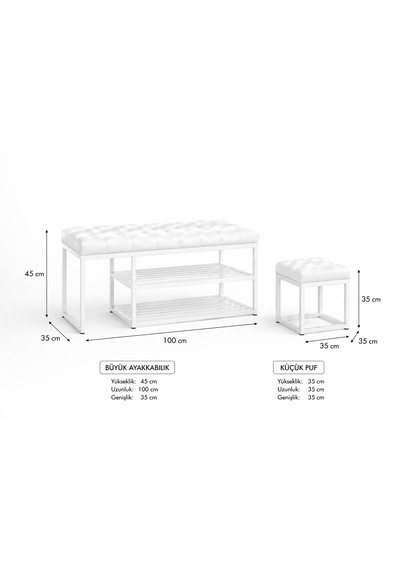 Gold Metal Bench Ayakkabılık Bank, Kapı Girişi Puf Ayakkabılık Pembe