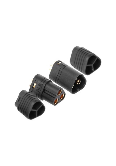 Mt60 3 Pin Dişi Erkek Konnektör Soket Çift Amass 3.5mm 12awg Rc Esc Motor Drone Lityum Lip
